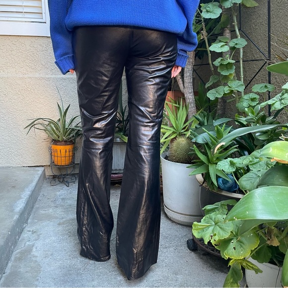 Gucci black Gucci leather pants with cute small pockets in front - Picture 12 of 16